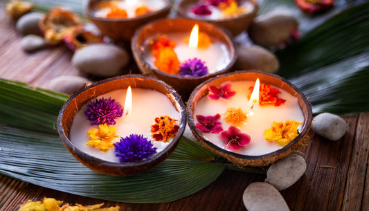 Coconut Shell Scented candles