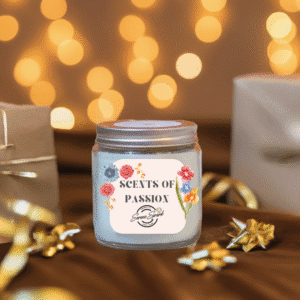 Screw Lid Transparent Jar Candle – Camphor Aromatherapy (100ml) – Paraffin Wax